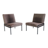 Minimalist Lounge Chair set/2, 1960s