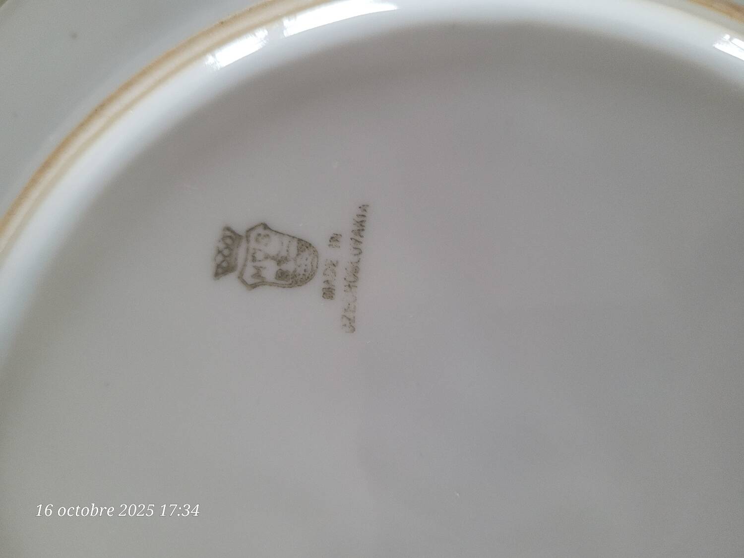 8 antique dinner plates