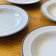 Hollow plates in Italian porcelain Tognana