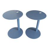 2 coffee tables tender calligaris - italian design - excellent condition