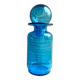 Glass carafe with a ball stopper from the 1970s.