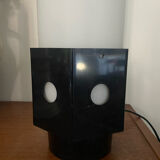 Glass and plastic lamp 70s