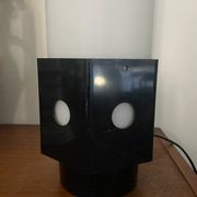 Lampe en verre et plastique années 70