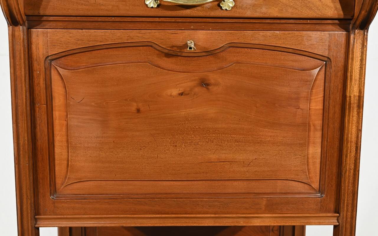 Mahogany Bar Furniture, attributed to Maison E.Diot, Art Nouveau – 1900