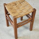 Vintage stool side table plant table