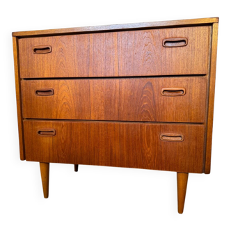 Commode scandinave vintage placage teck