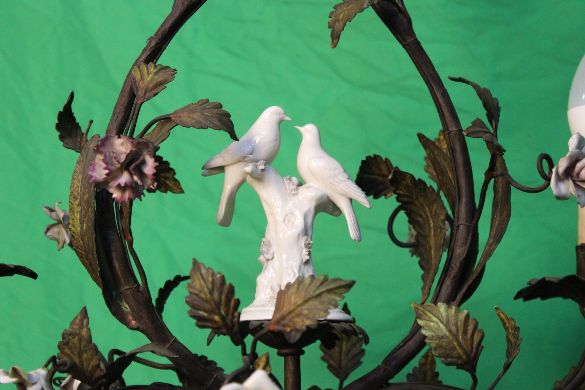 Italian Fiorentine chandelier circa 1930