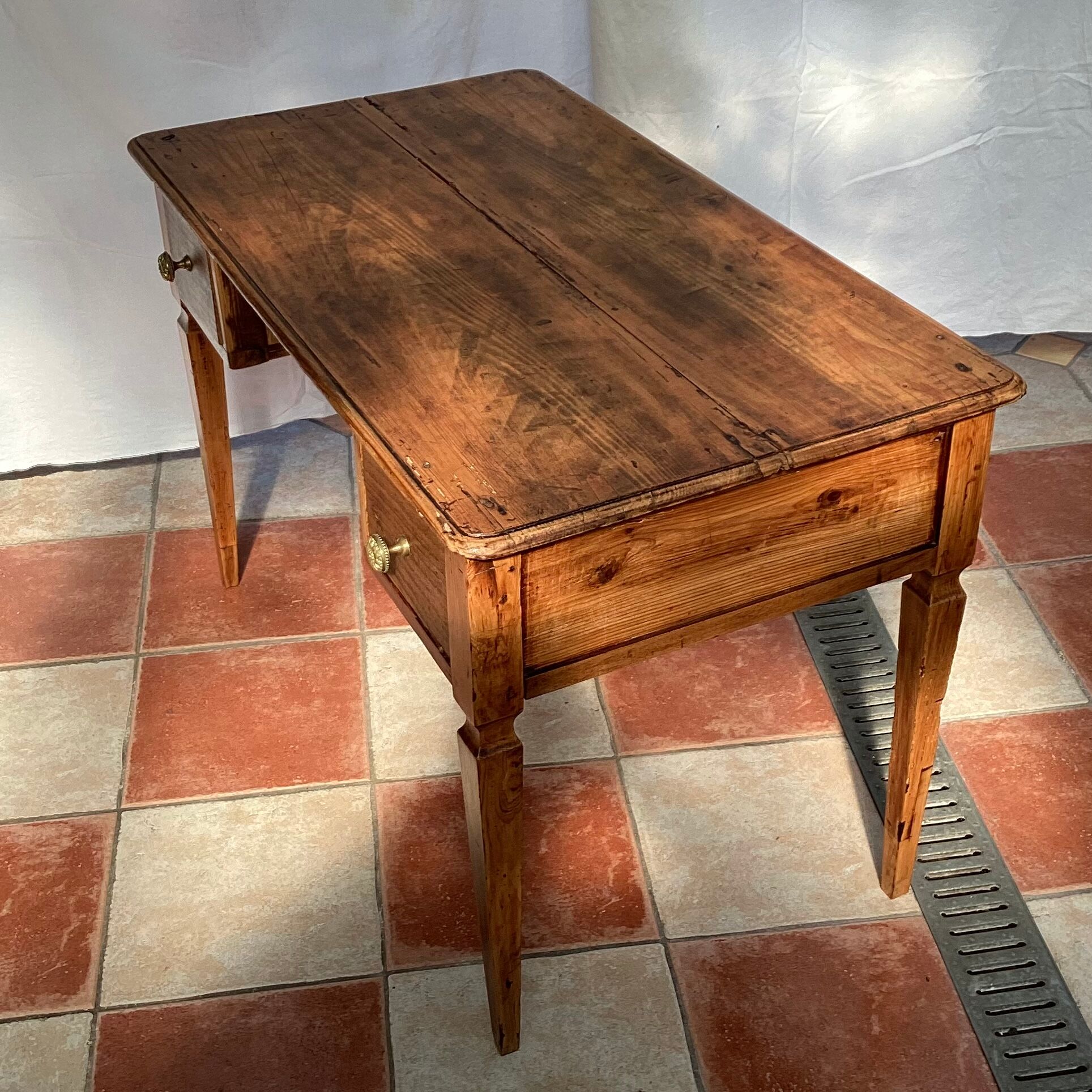 Wooden desk table around the years 1920