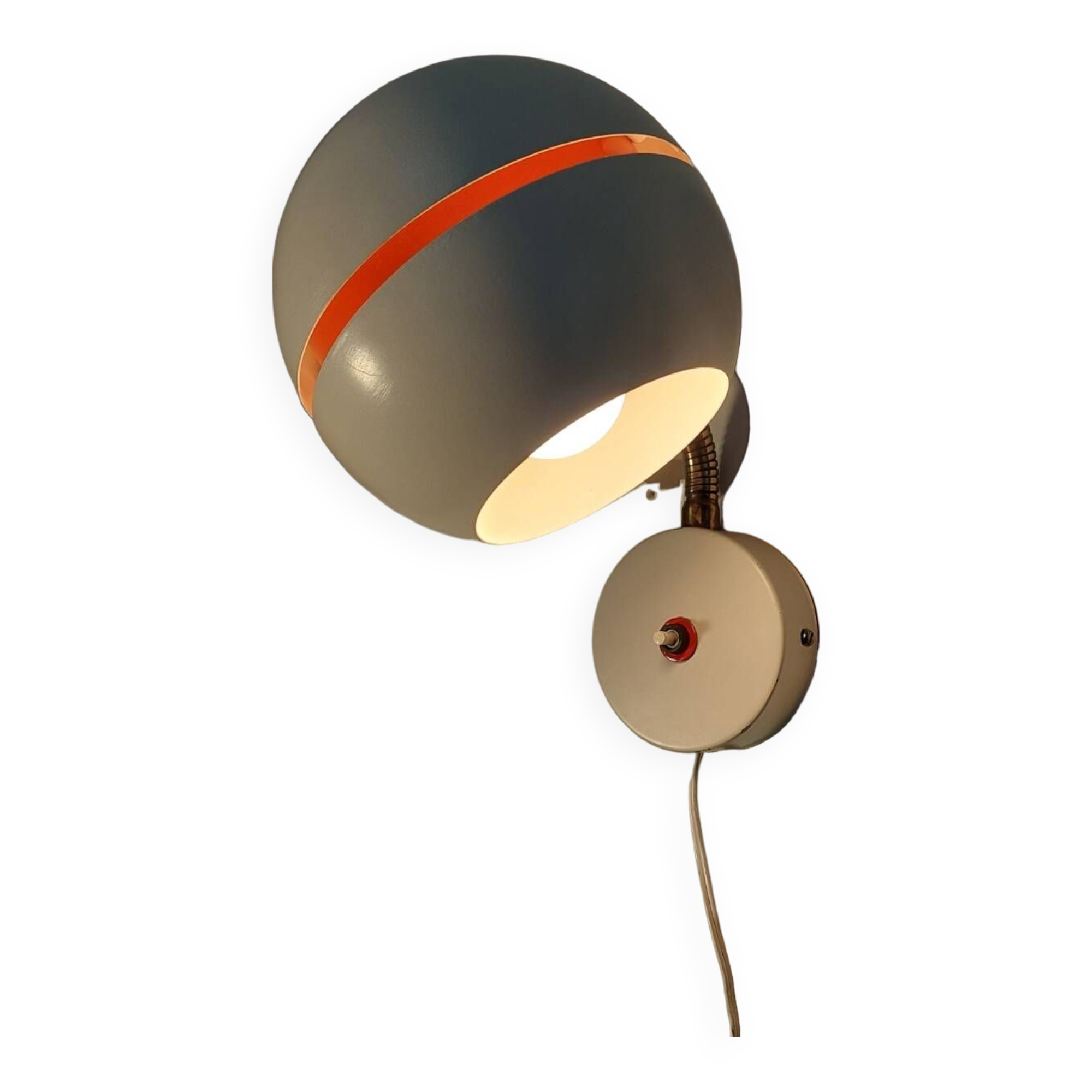 Pair of Denmark eye ball wall lights