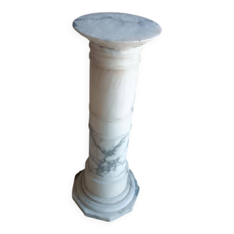 Grande colonne en albâtre fin 1800