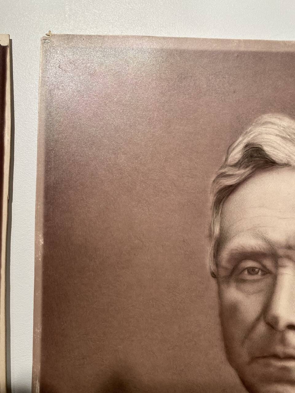 Old silver photos, couple, Napoleon III period