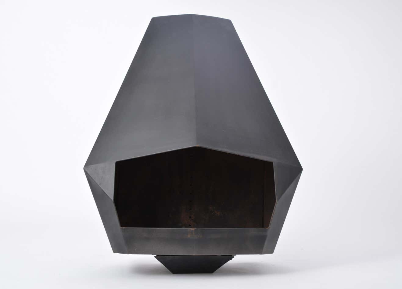 Modern steel fireplace model 5005 from Don Bar Design