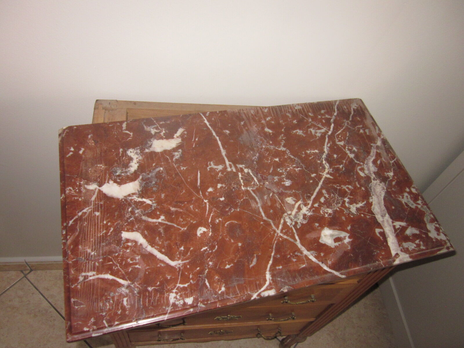 Commode en marqueterie 4 tiroirs 1920