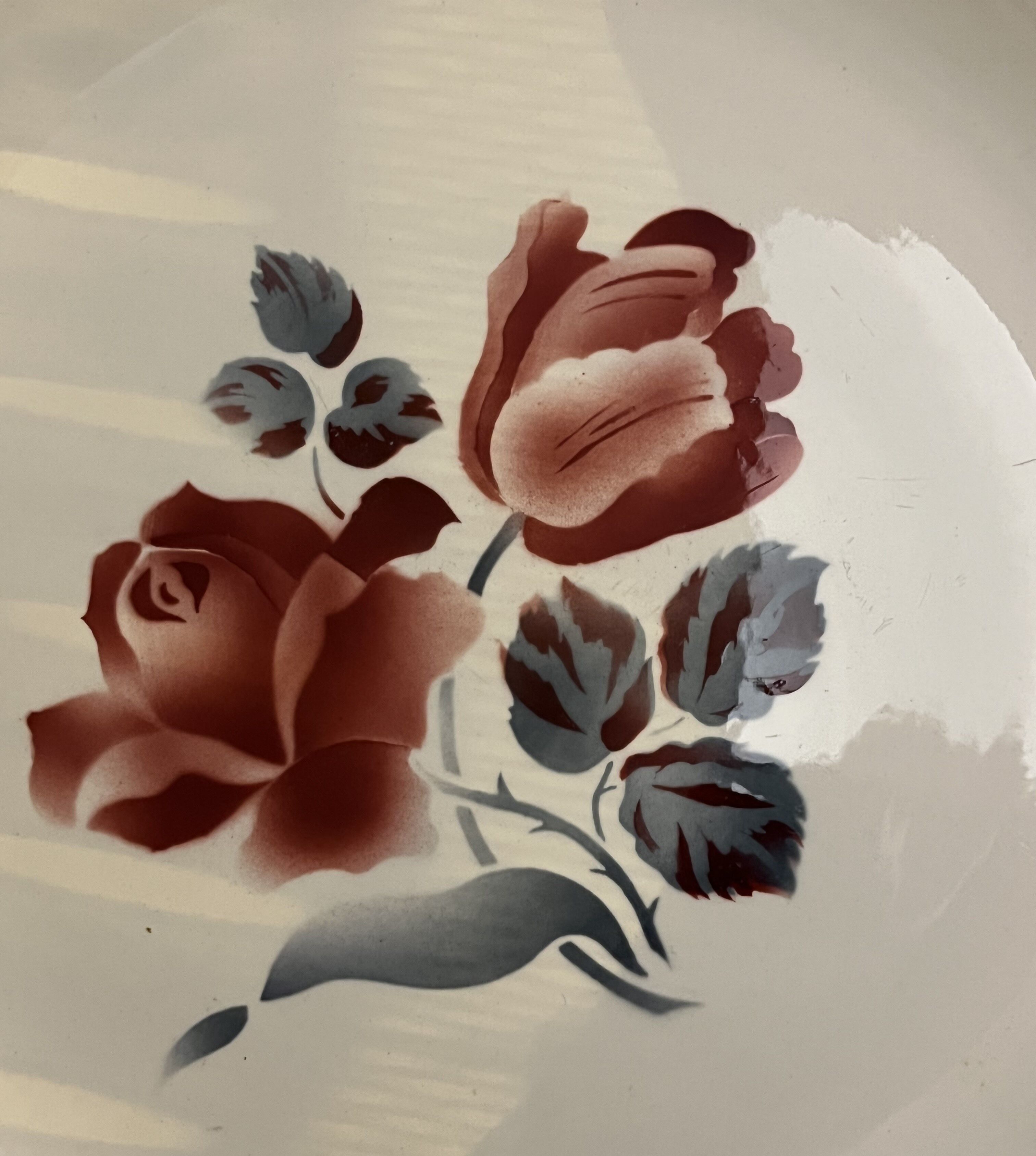 Set of two dishes