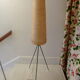 Lamp vintage of 50 years in resin