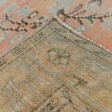 Red & Cream Classic Pattern Vintage Rug, 180x261Cm