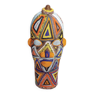 Bamiléké Beaded Head