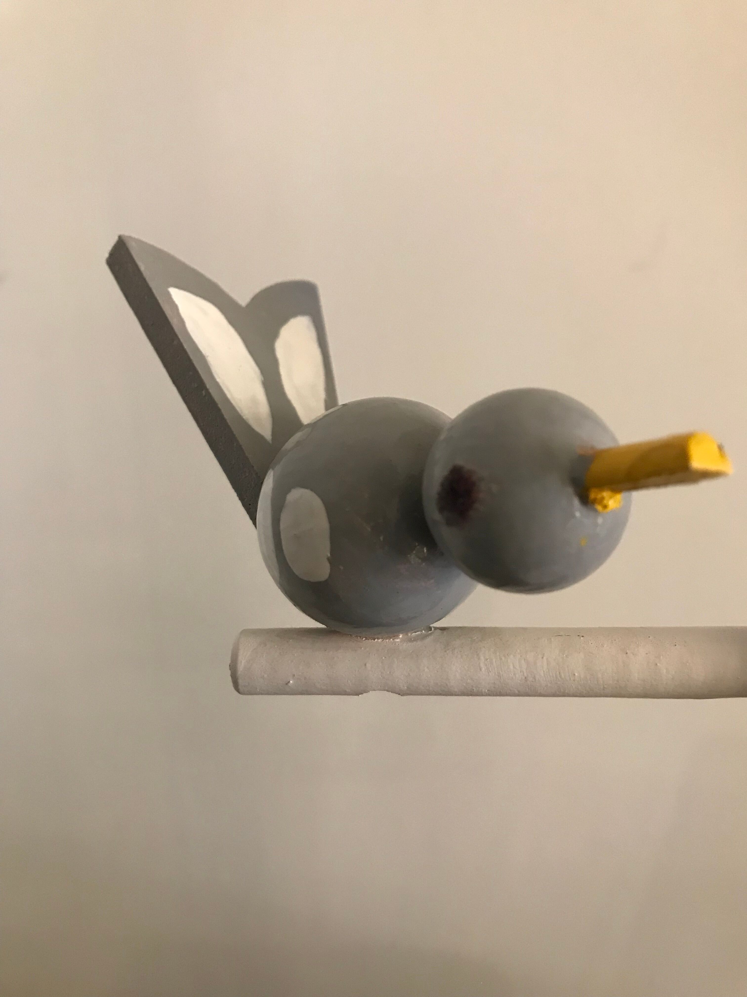 Wooden children's lamp Maison Bonnichon Paris 1960