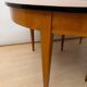 Extendable Biedermeier table in cherry wood, South Germany, 1880