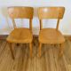 Pair of Thonet bistro chairs