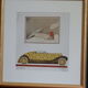 Illustration Art Déco voiture de luxe Delaunay Belleville par Charles Martin en 1924