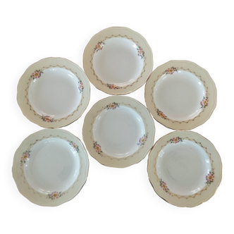 6 L’Amandinoise soup plates