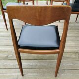 Set of 5 Niels Otto Moller style chairs