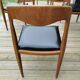 Lot de 5 chaises style Niels Otto Moller