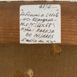 Oil on canvas The woman in the stole