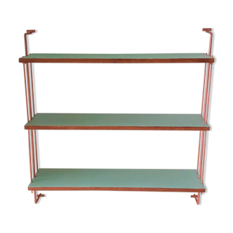 Vintage string wall shelves