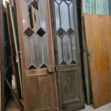 Pair of glass doors