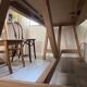Solid wood dining table AMPM x Gallina