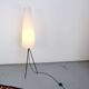 Vintage 1960s floor lamp, retro Mid-Century style.