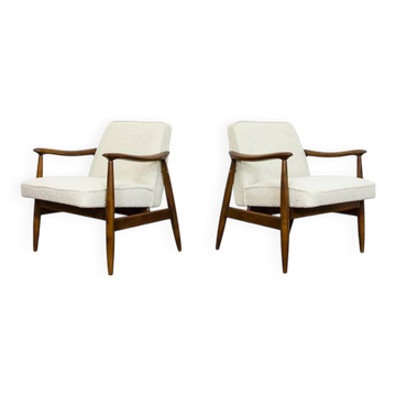 Mid Century Armchairs By Juliusz Kędziorek, Poland, 1960s, Set Of 2