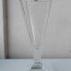 Designer crystal vase