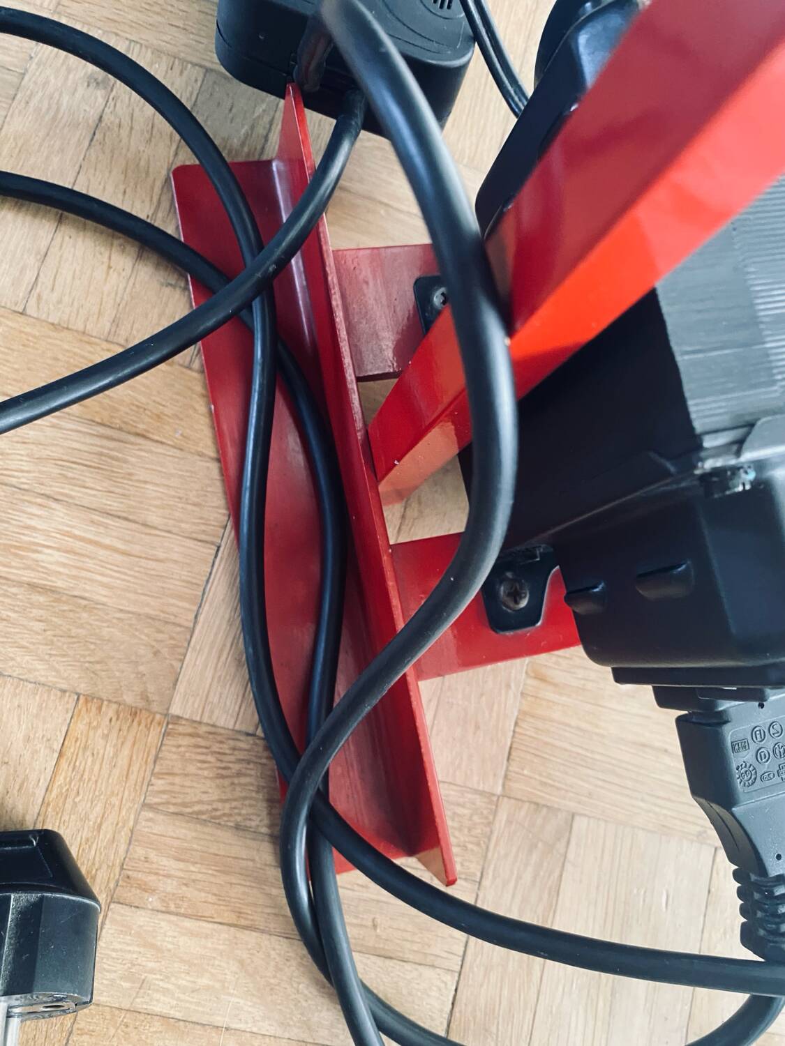 Lampadaire Toio Flos - rouge - première édition