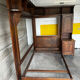 Solid wood bookshelf - French work from the 1950s