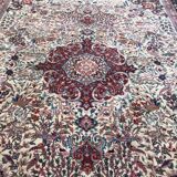 Large vintage carpet Sino Persian Tabriz fine, handmade 247x315 cm