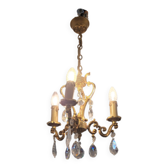 Chandelier with tassels