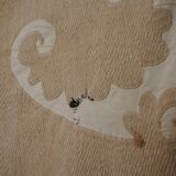 Vintage Turkish hand-knotted rug 141x146 cm