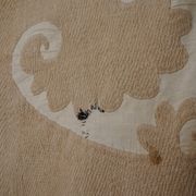Vintage Turkish hand-knotted rug 141x146 cm