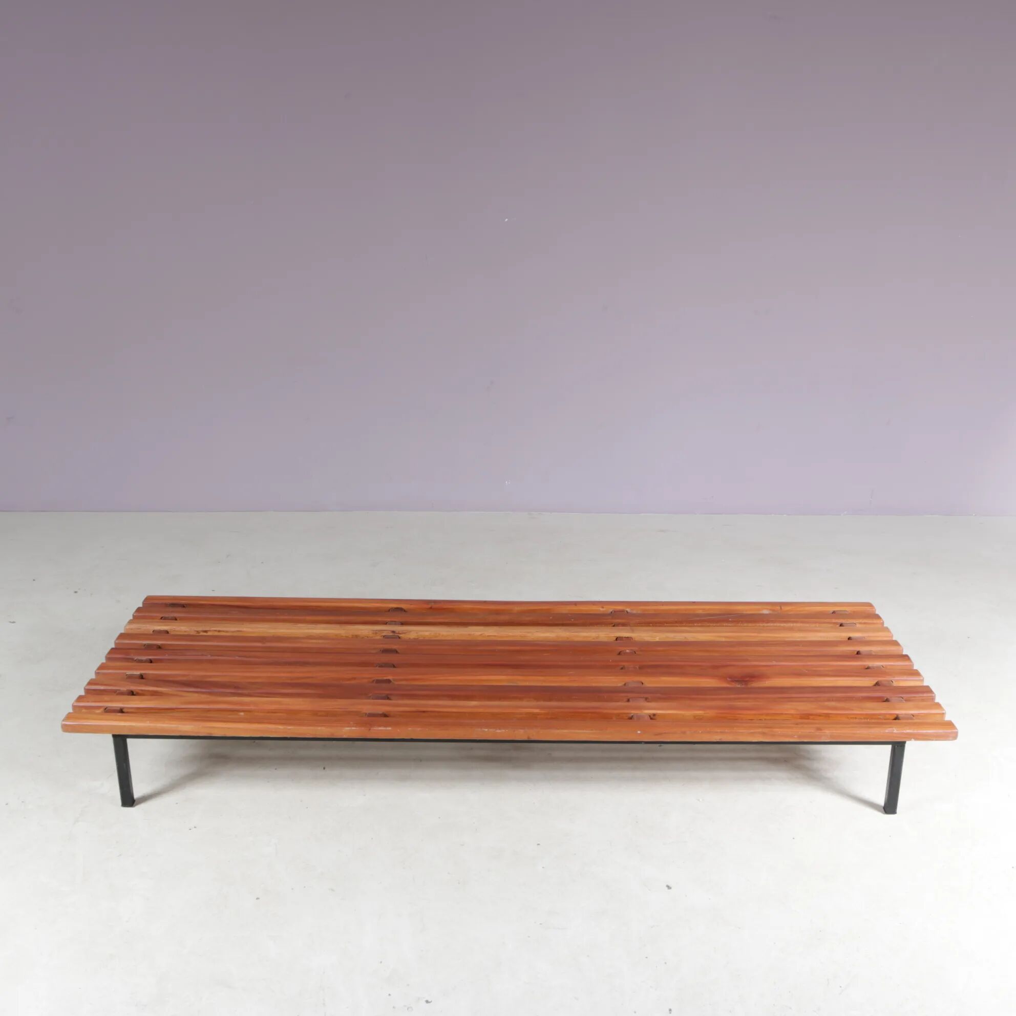 Charlotte Perriand “Cansado” bench, France 1950