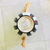 Hand-painted ceramic vase