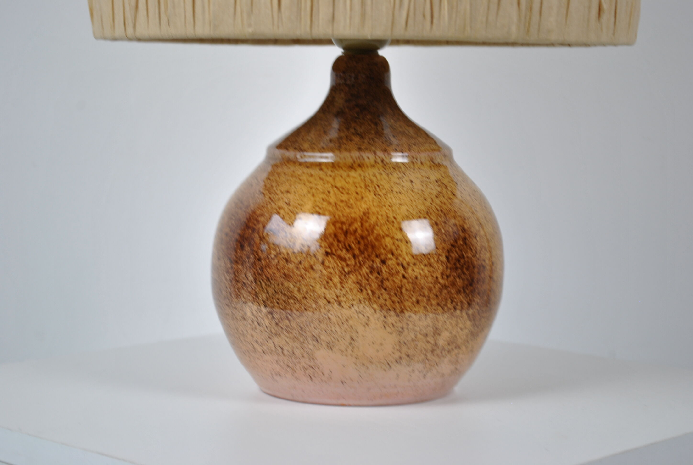 Ceramic lamp by Francis Dumelié 1970