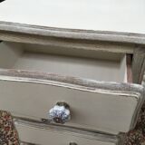 Cerus wood chiffonnier, 5 drawers