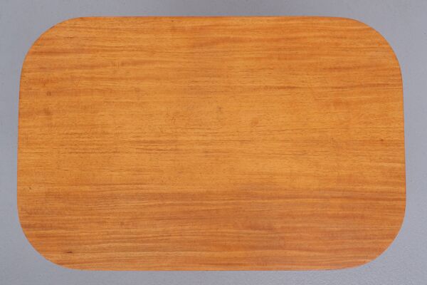 Table basse Art Déco en bois d'érable années 1920 Hollande