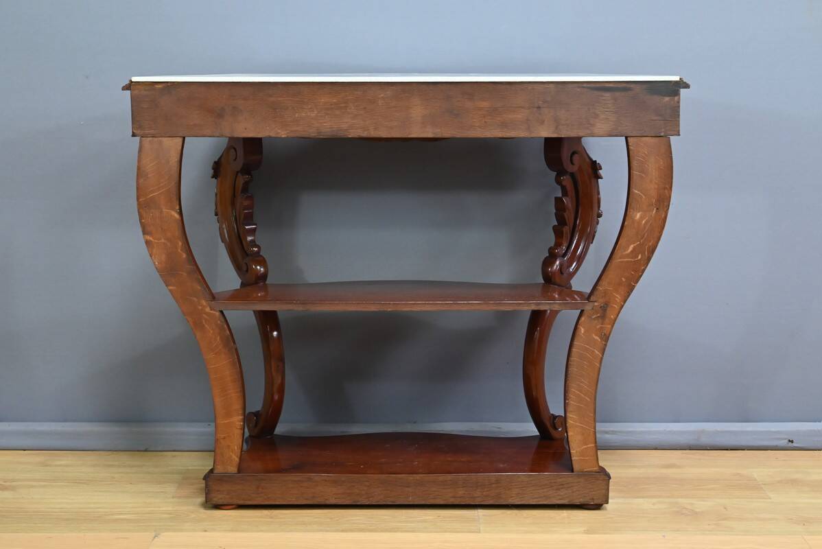 Mahogany Console, Napoleon III Period – Part 2 of the 19th Century