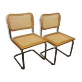 Paire de chaises, Marcel Breuer B 32
