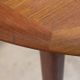 Scandinavian vintage teak dining table with 2 extension cords hidden by Svend Aage Madsen for Knudsen - Son, Denmark