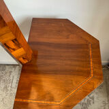 De Coene Art Deco floor lamp in marquetry